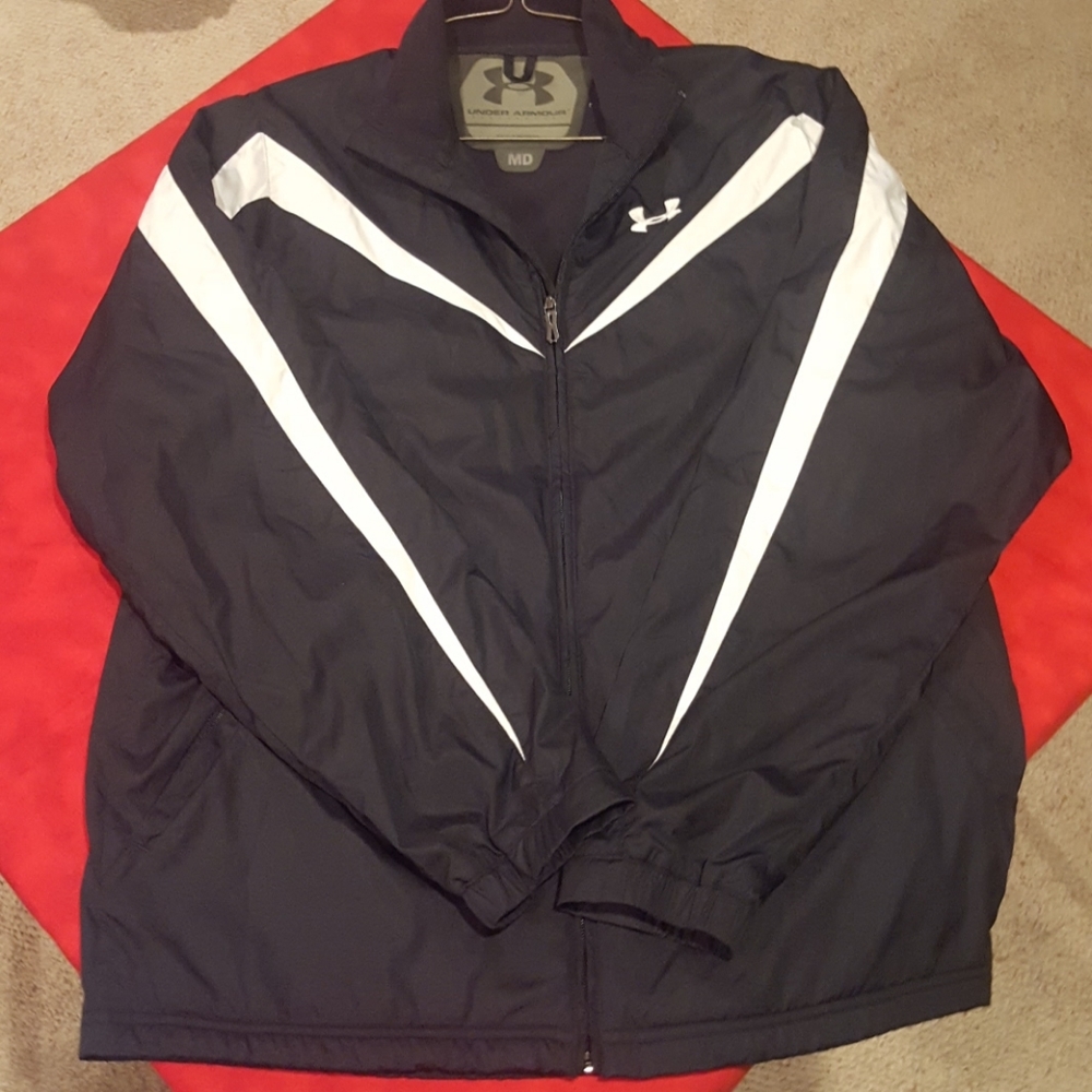 Under Armour Windbeaker Jacket Medium Mens - Picture 1 of 3